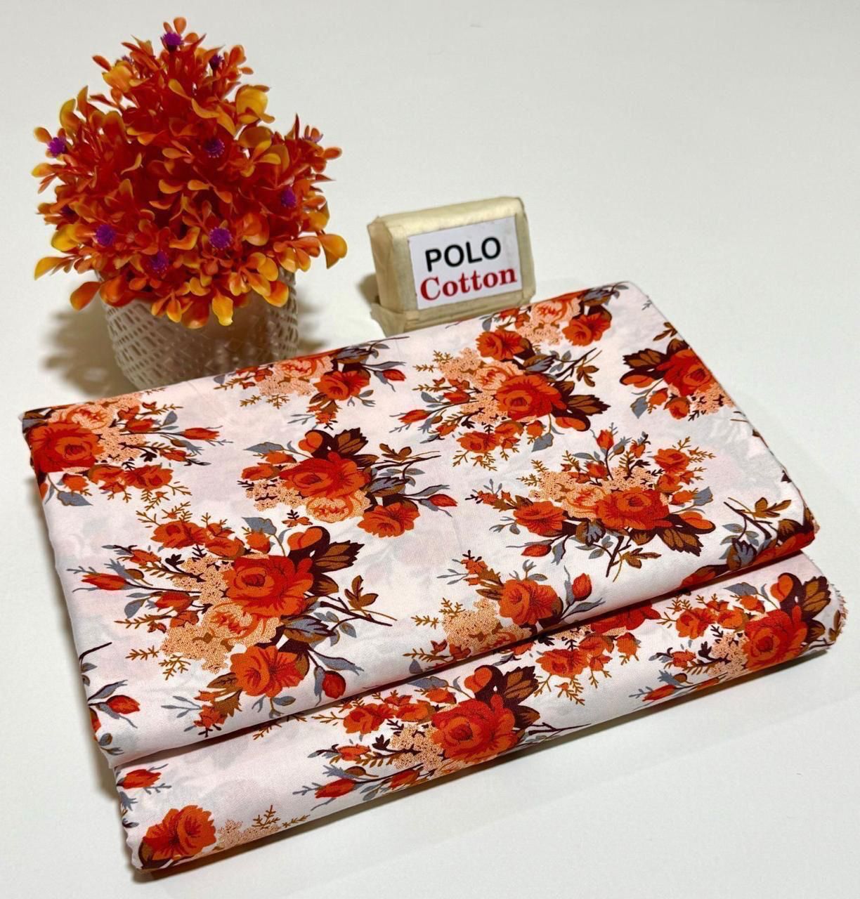 COTTON 2PC UNSTITCHED