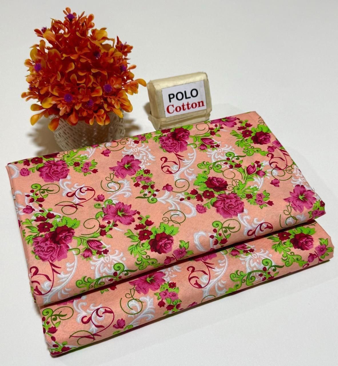 COTTON 2PC UNSTITCHED