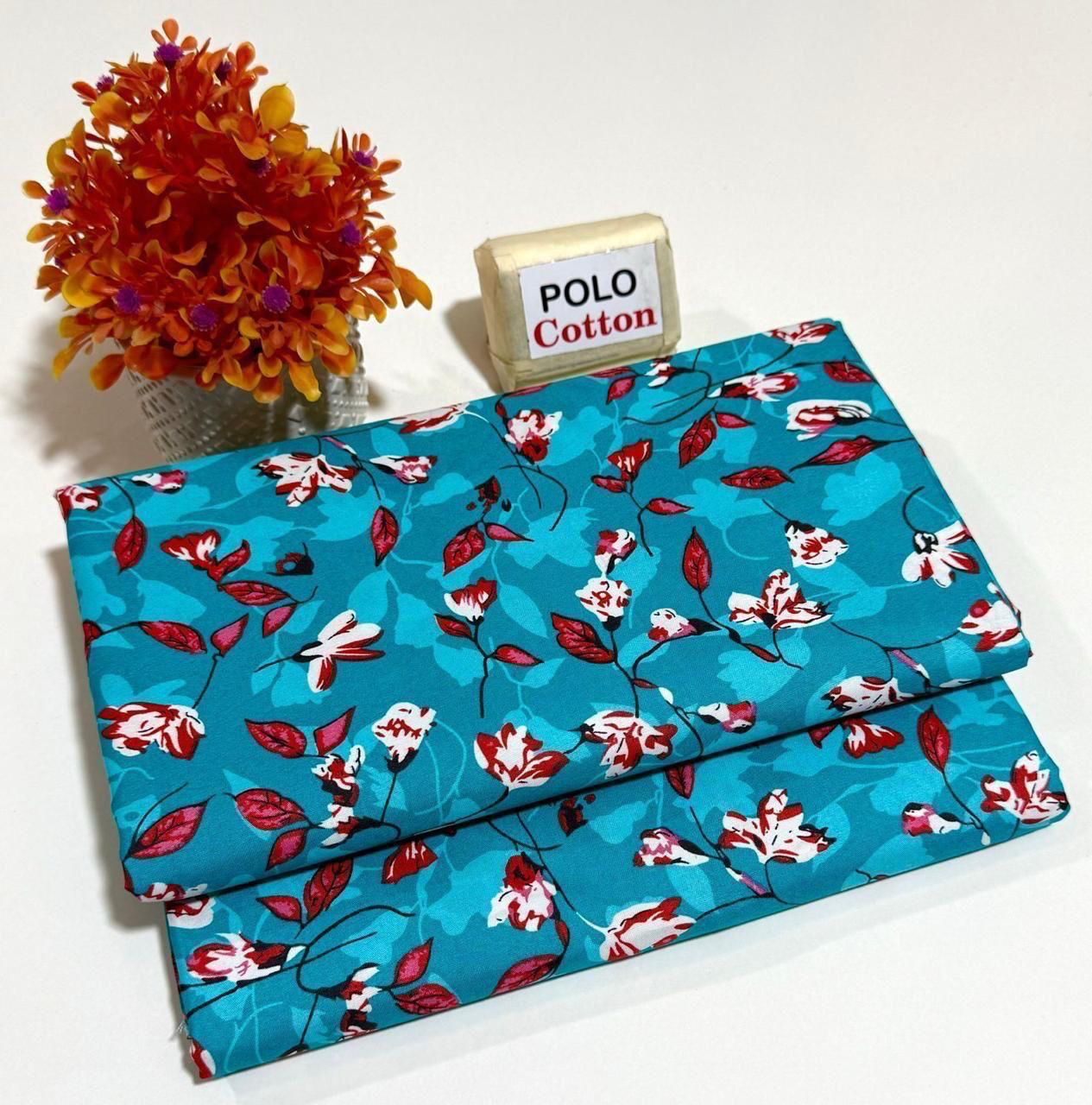 COTTON 2PC UNSTITCHED